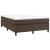 Cadru de pat box spring, maro, 140x200 cm, piele ecologică GartenMobel Dekor