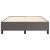 Cadru de pat box spring, gri, 140x200 cm, piele ecologică GartenMobel Dekor