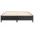 Cadru de pat box spring, negru, 160x200 cm, piele ecologică GartenMobel Dekor