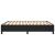 Cadru de pat box spring, negru, 160x200 cm, piele ecologică GartenMobel Dekor
