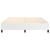 Cadru de pat box spring, alb, 160x200 cm, piele ecologică GartenMobel Dekor