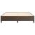 Cadru de pat box spring, maro, 160x200 cm, piele ecologică GartenMobel Dekor