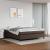 Cadru de pat box spring, maro, 160x200 cm, piele ecologică GartenMobel Dekor