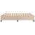 Cadru de pat box spring, cappuccino, 160x200cm, piele ecologică GartenMobel Dekor