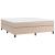 Cadru de pat box spring, cappuccino, 160x200cm, piele ecologică GartenMobel Dekor