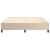 Cadru de pat box spring, cappuccino, 160x200cm, piele ecologică GartenMobel Dekor