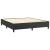 Cadru de pat box spring, negru, 180x200 cm, piele ecologică GartenMobel Dekor