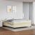 Cadru de pat box spring, crem, 180x200 cm, piele ecologică GartenMobel Dekor