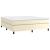 Cadru de pat box spring, crem, 180x200 cm, piele ecologică GartenMobel Dekor