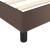 Cadru de pat box spring, maro, 180x200 cm, piele ecologică GartenMobel Dekor