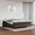 Cadru de pat box spring, maro, 180x200 cm, piele ecologică GartenMobel Dekor
