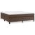 Cadru de pat box spring, maro, 180x200 cm, piele ecologică GartenMobel Dekor