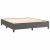Cadru de pat box spring, gri, 180x200 cm, piele ecologică GartenMobel Dekor