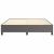 Cadru de pat box spring, gri, 180x200 cm, piele ecologică GartenMobel Dekor