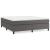 Cadru de pat box spring, gri, 180x200 cm, piele ecologică GartenMobel Dekor