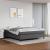 Cadru de pat box spring, gri, 180x200 cm, piele ecologică GartenMobel Dekor