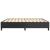 Cadru de pat box spring, negru, 200x200 cm, piele ecologică GartenMobel Dekor