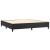 Cadru de pat box spring, negru, 200x200 cm, piele ecologică GartenMobel Dekor
