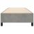 Cadru de pat box spring, gri deschis, 90x190 cm, catifea GartenMobel Dekor