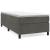 Cadru de pat box spring, gri închis, 90x190 cm, catifea GartenMobel Dekor