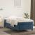 Cadru de pat box spring, albastru închis, 90x190 cm, catifea GartenMobel Dekor