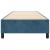 Cadru de pat box spring, albastru închis, 90x190 cm, catifea GartenMobel Dekor