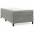 Cadru de pat box spring, gri deschis, 100x200 cm, catifea GartenMobel Dekor