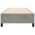 Cadru de pat box spring, gri deschis, 100x200 cm, catifea GartenMobel Dekor