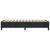 Cadru de pat box spring, negru, 100x200 cm, catifea GartenMobel Dekor