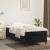 Cadru de pat box spring, negru, 100x200 cm, catifea GartenMobel Dekor