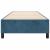 Cadru de pat box spring, albastru închis, 100x200 cm, catifea GartenMobel Dekor