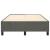 Cadru de pat box spring, gri închis, 120x200 cm, catifea GartenMobel Dekor