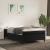 Cadru de pat box spring, negru, 120x200 cm, catifea GartenMobel Dekor