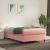 Cadru de pat box spring, roz, 120x200 cm, catifea GartenMobel Dekor