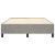 Cadru de pat box spring, gri deschis, 140x190 cm, catifea GartenMobel Dekor