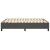 Cadru de pat box spring, gri închis, 140x190 cm, catifea GartenMobel Dekor