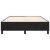Cadru de pat box spring, negru, 140x190 cm, catifea GartenMobel Dekor