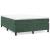 Cadru de pat box spring, verde închis, 140x190 cm, catifea GartenMobel Dekor