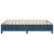 Cadru de pat box spring, albastru închis, 140x190 cm, catifea GartenMobel Dekor