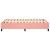 Cadru de pat box spring, roz, 140x190 cm, catifea GartenMobel Dekor