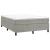 Cadru de pat box spring, gri deschis, 140x200 cm, catifea GartenMobel Dekor
