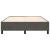 Cadru de pat box spring, gri închis, 140x200 cm, catifea GartenMobel Dekor