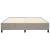 Cadru de pat box spring, gri deschis, 160x200 cm, catifea GartenMobel Dekor