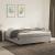 Cadru de pat box spring, gri deschis, 180x200 cm, catifea GartenMobel Dekor