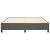 Cadru de pat box spring, gri închis, 180x200 cm, catifea GartenMobel Dekor