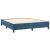 Cadru de pat box spring, albastru închis, 180x200 cm, catifea GartenMobel Dekor