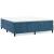 Cadru de pat box spring, albastru închis, 180x200 cm, catifea GartenMobel Dekor