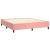 Cadru de pat box spring, roz, 180x200 cm, catifea GartenMobel Dekor
