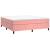 Cadru de pat box spring, roz, 180x200 cm, catifea GartenMobel Dekor