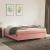 Cadru de pat box spring, roz, 180x200 cm, catifea GartenMobel Dekor